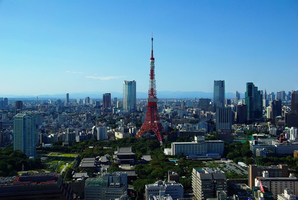 東京タワーの見える風景