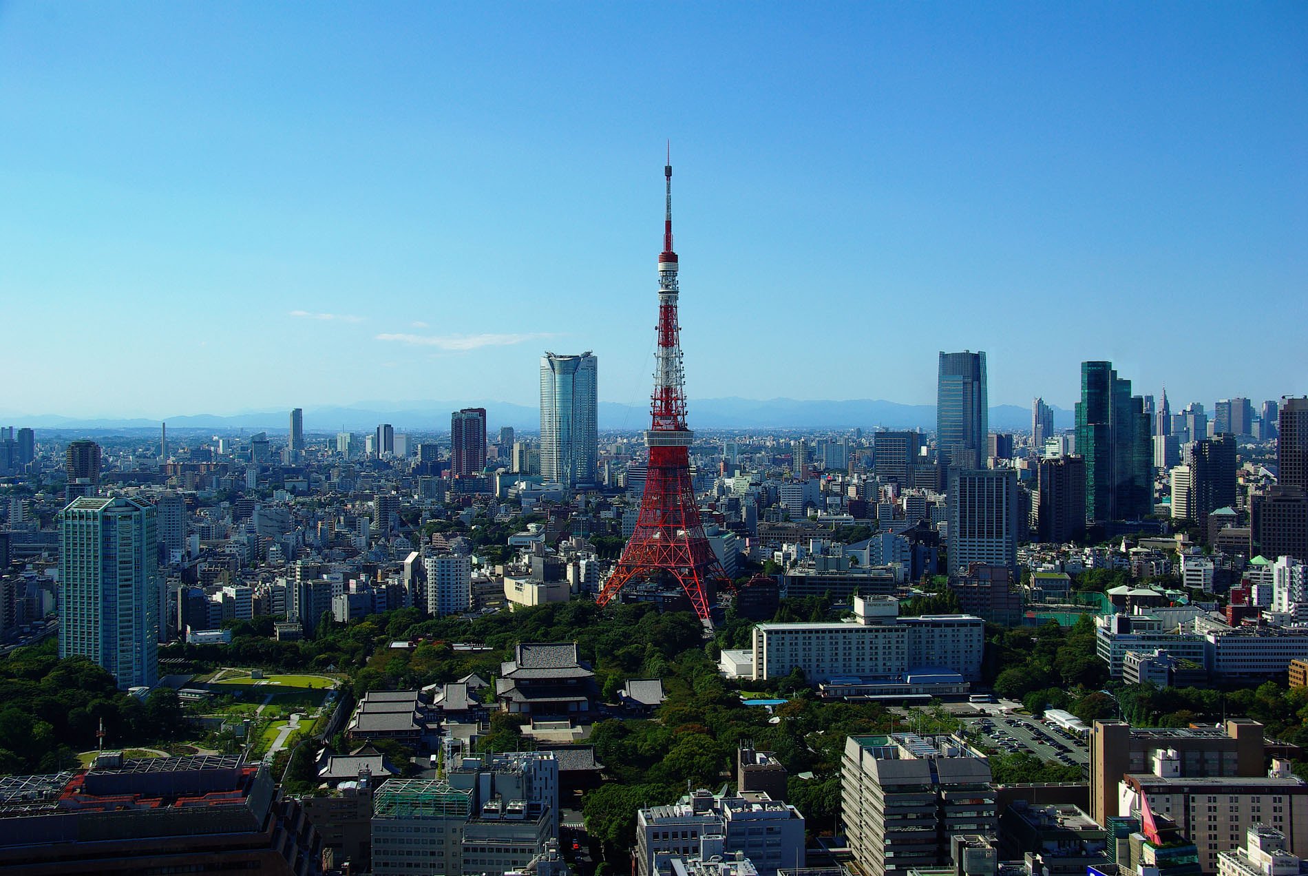東京タワーの見える風景