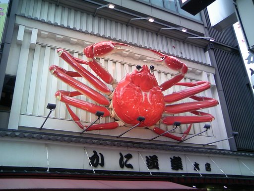 道頓堀は人がいっぱいな日曜日