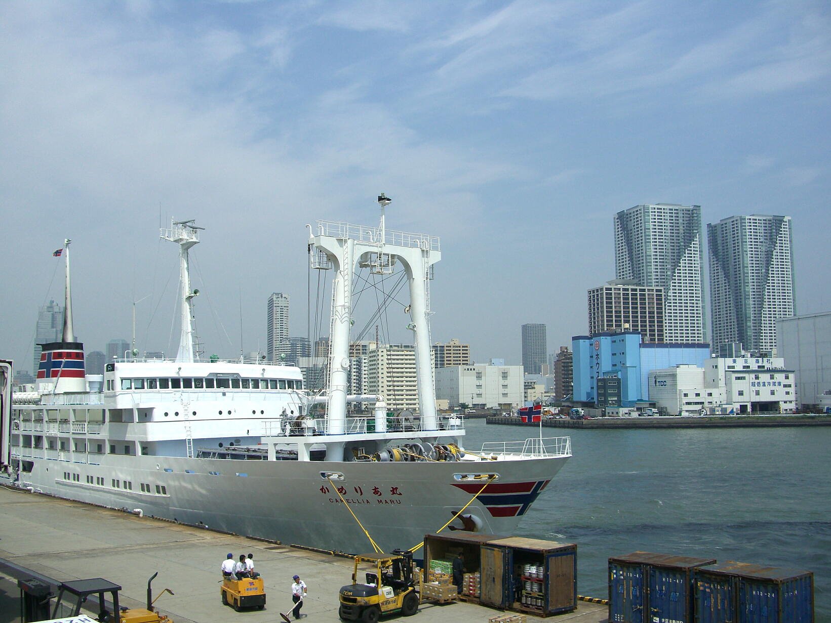 日の出桟橋の風景