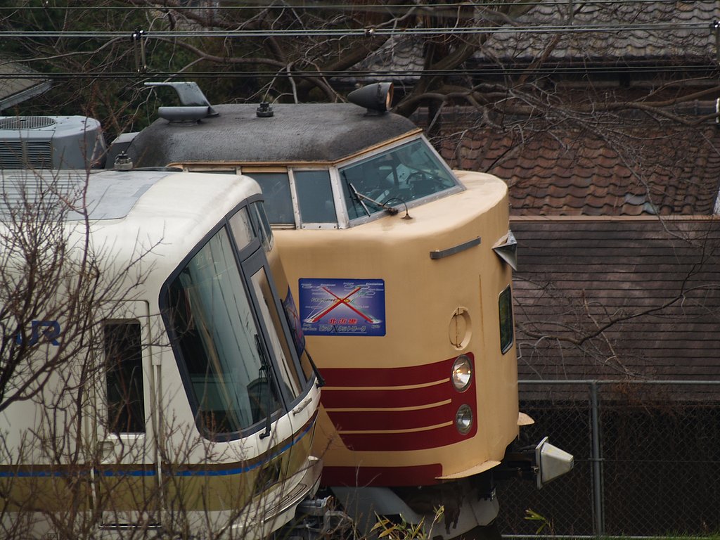 列車が並んだ。