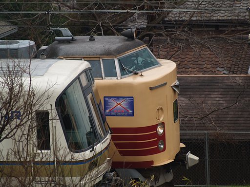 列車が並んだ。