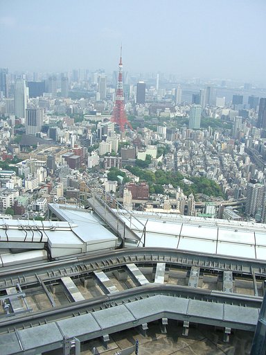 地上270mからの展望