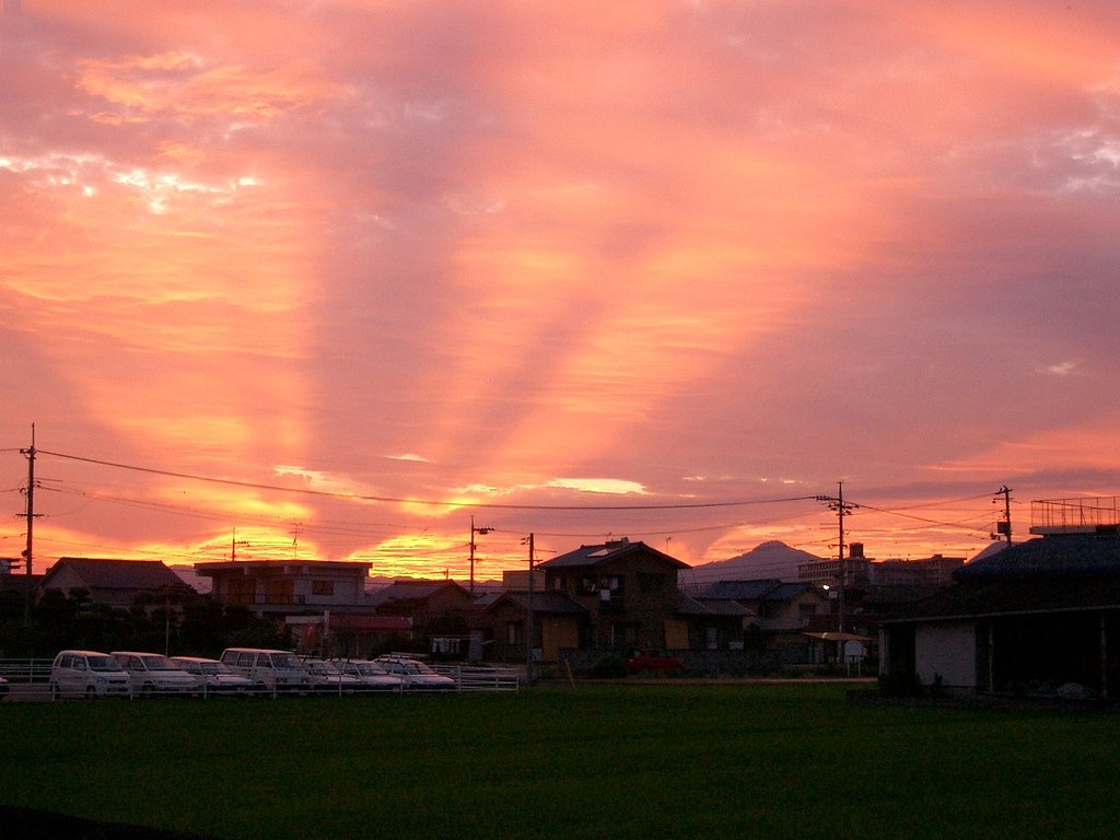 思い出の夕焼け