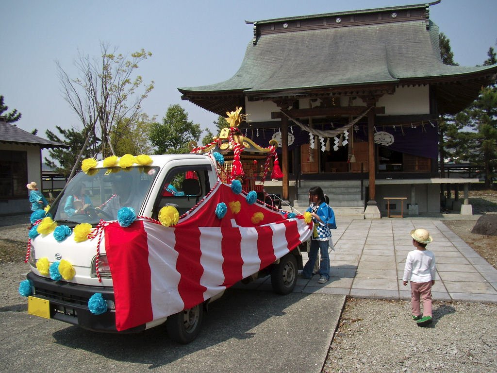 例大祭子供御輿なのだけれども