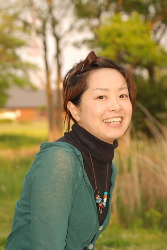 夕方の公園にて