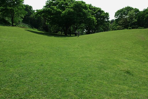 丘のある風景
