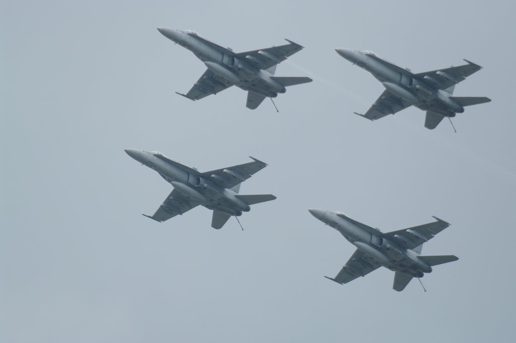 岩国基地にて