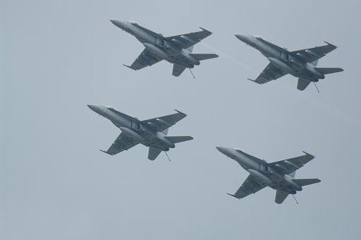 岩国基地にて