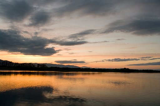 夕景色