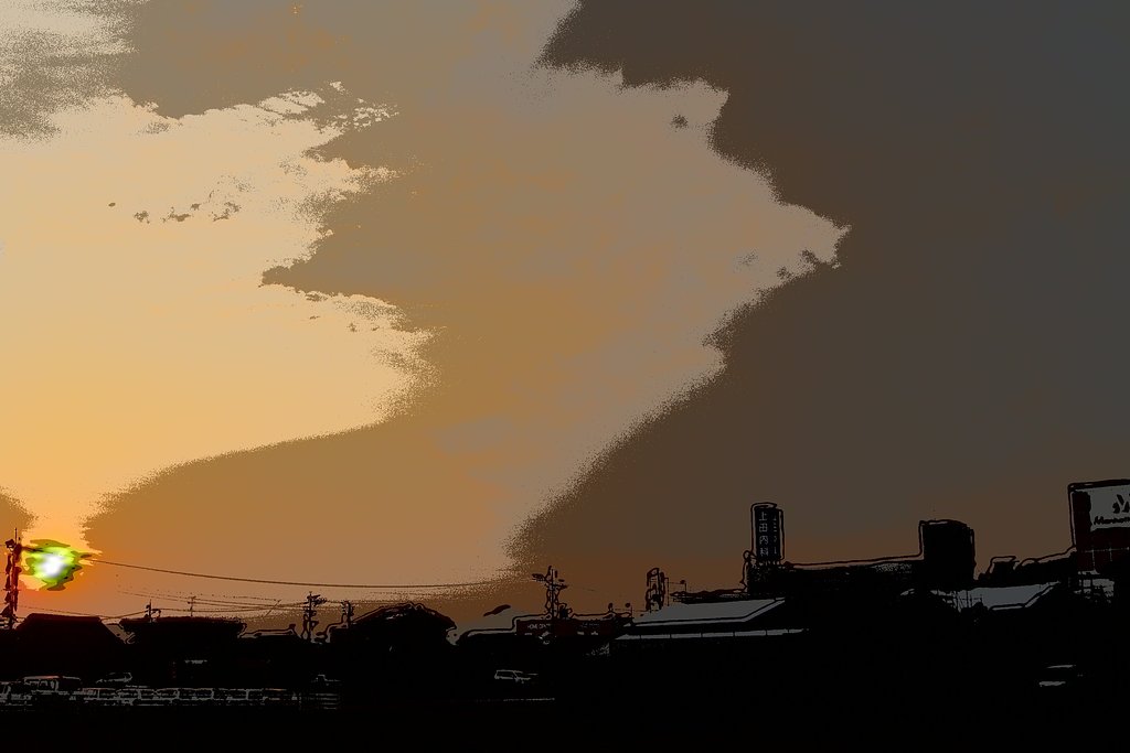 定点観測−イラスト