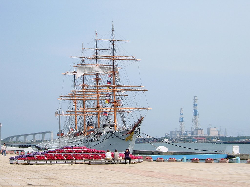 初夏の海王丸パーク