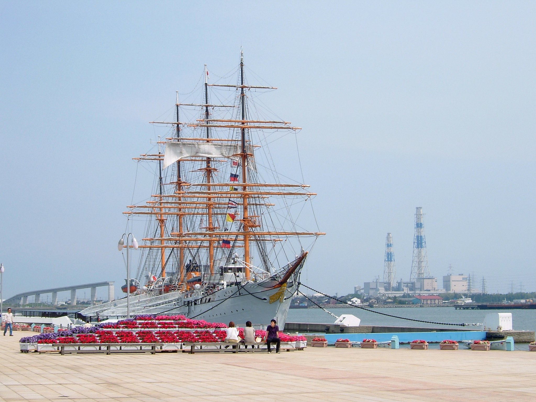 初夏の海王丸パーク