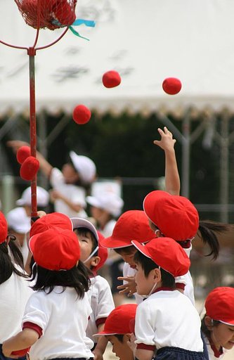 運動会撮影