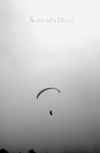 雲の中へ・・・