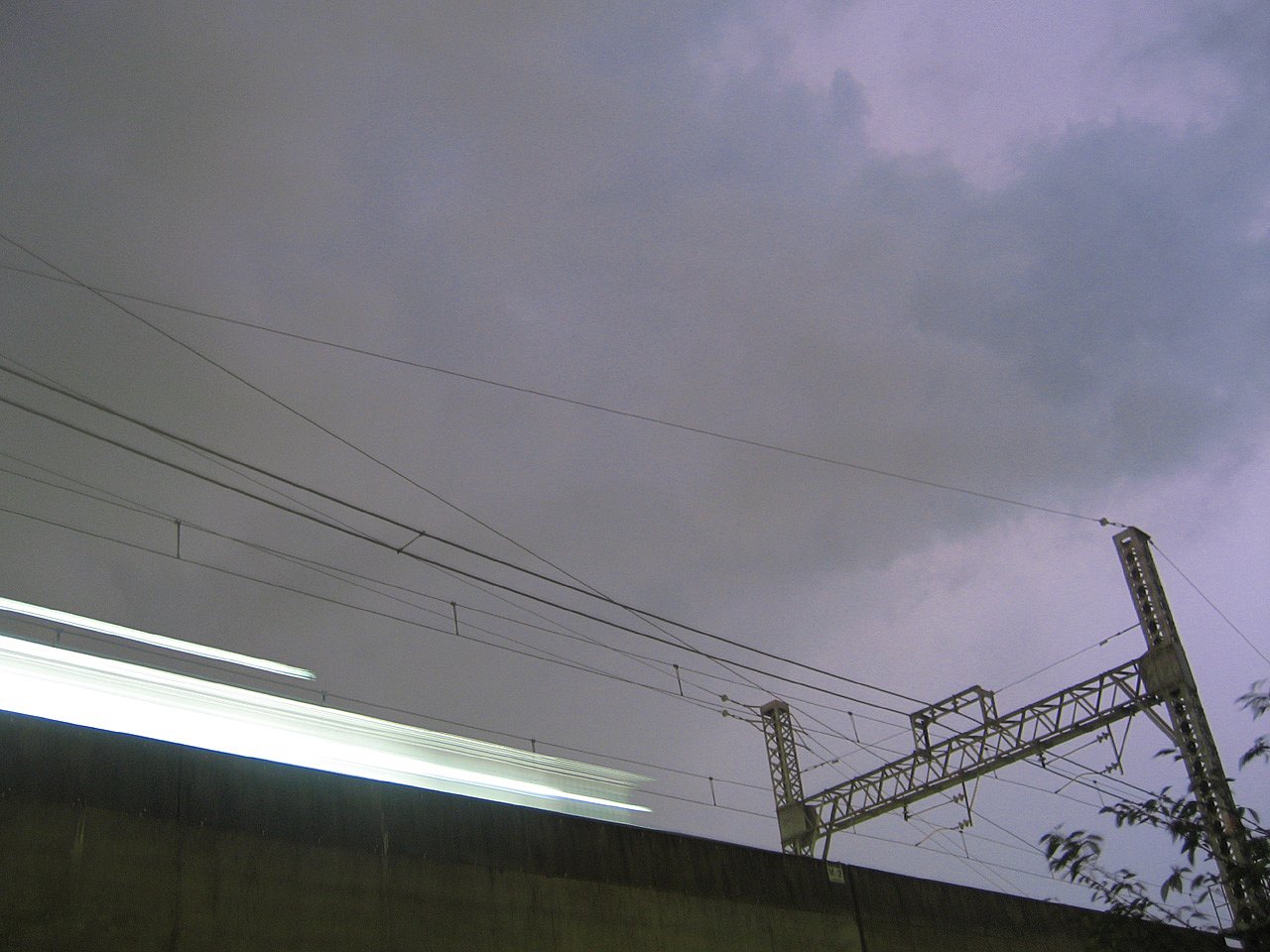 【Silver】雷雨の影