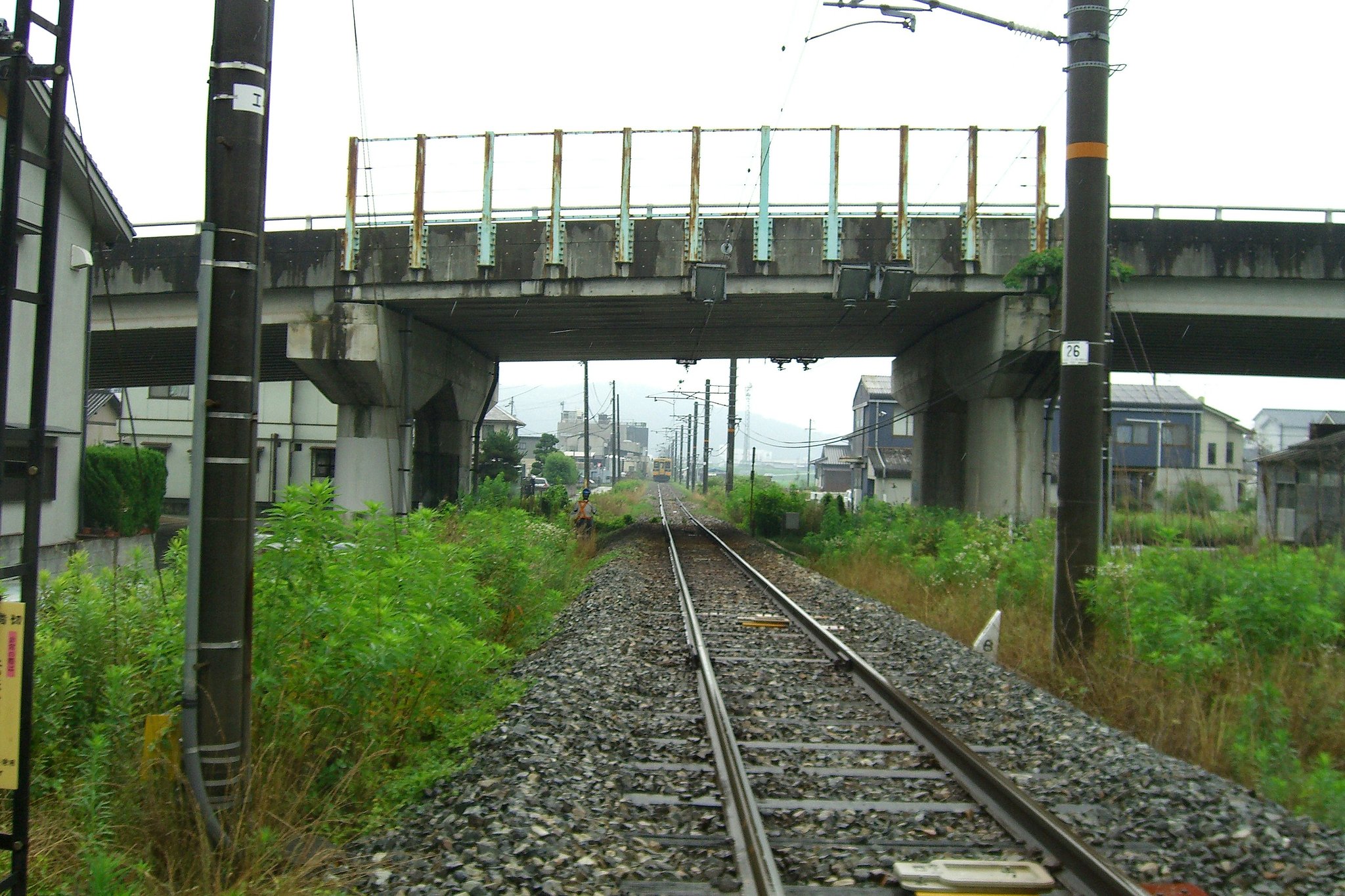 踏み切り通過