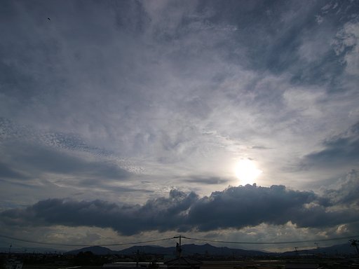 梅雨の晴れ間