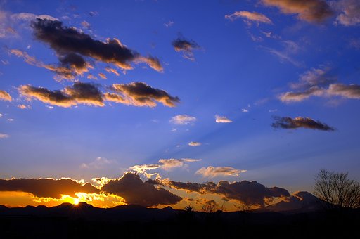 夕暮れ