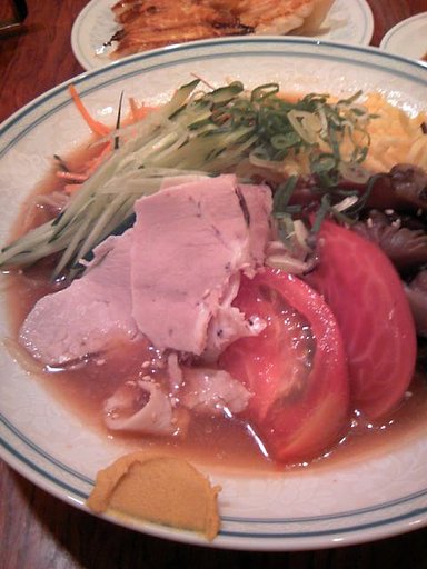 冷麺＋ギョーザ
