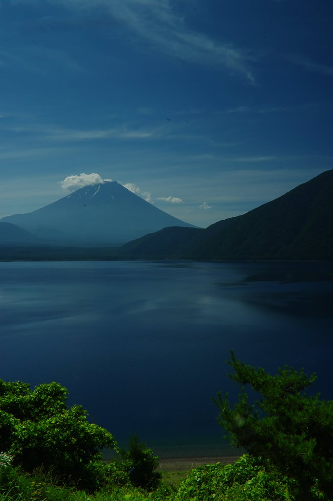 本栖湖展望
