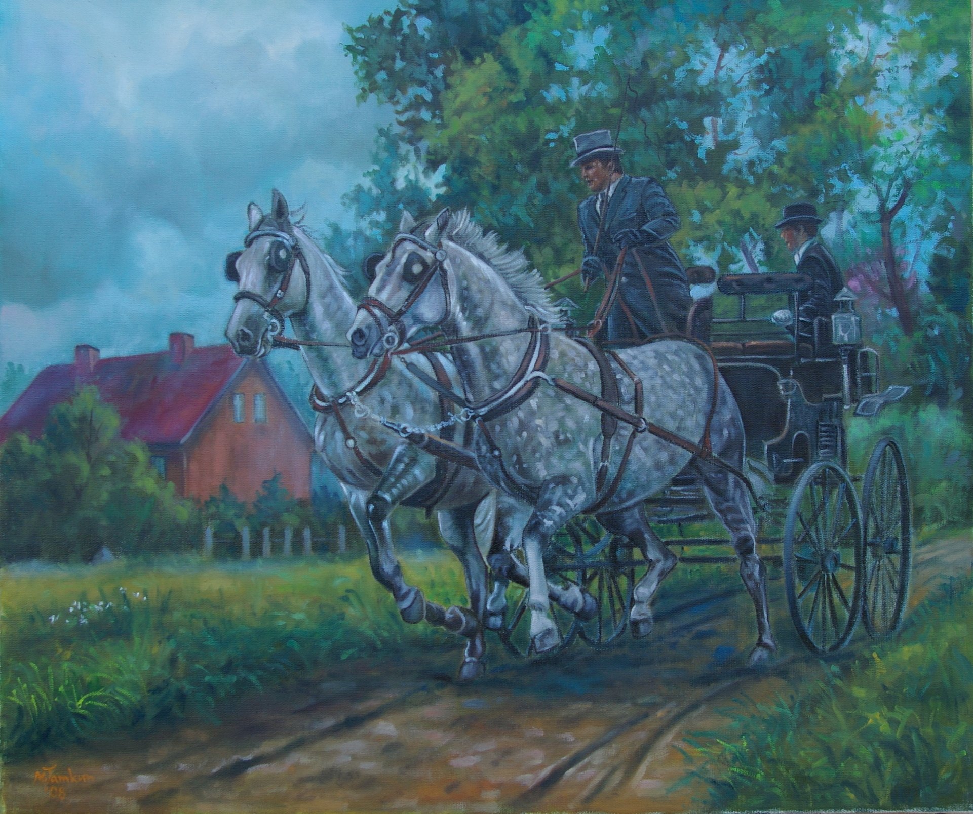 driving britzka