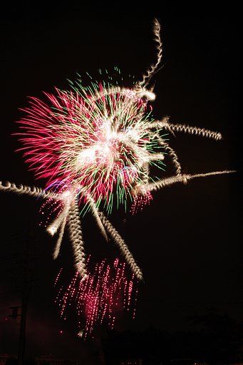 くるんくるん花火