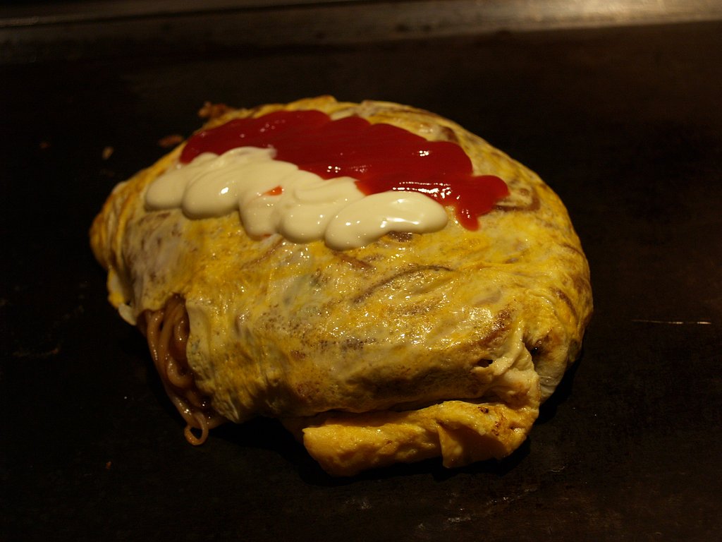 オムそば