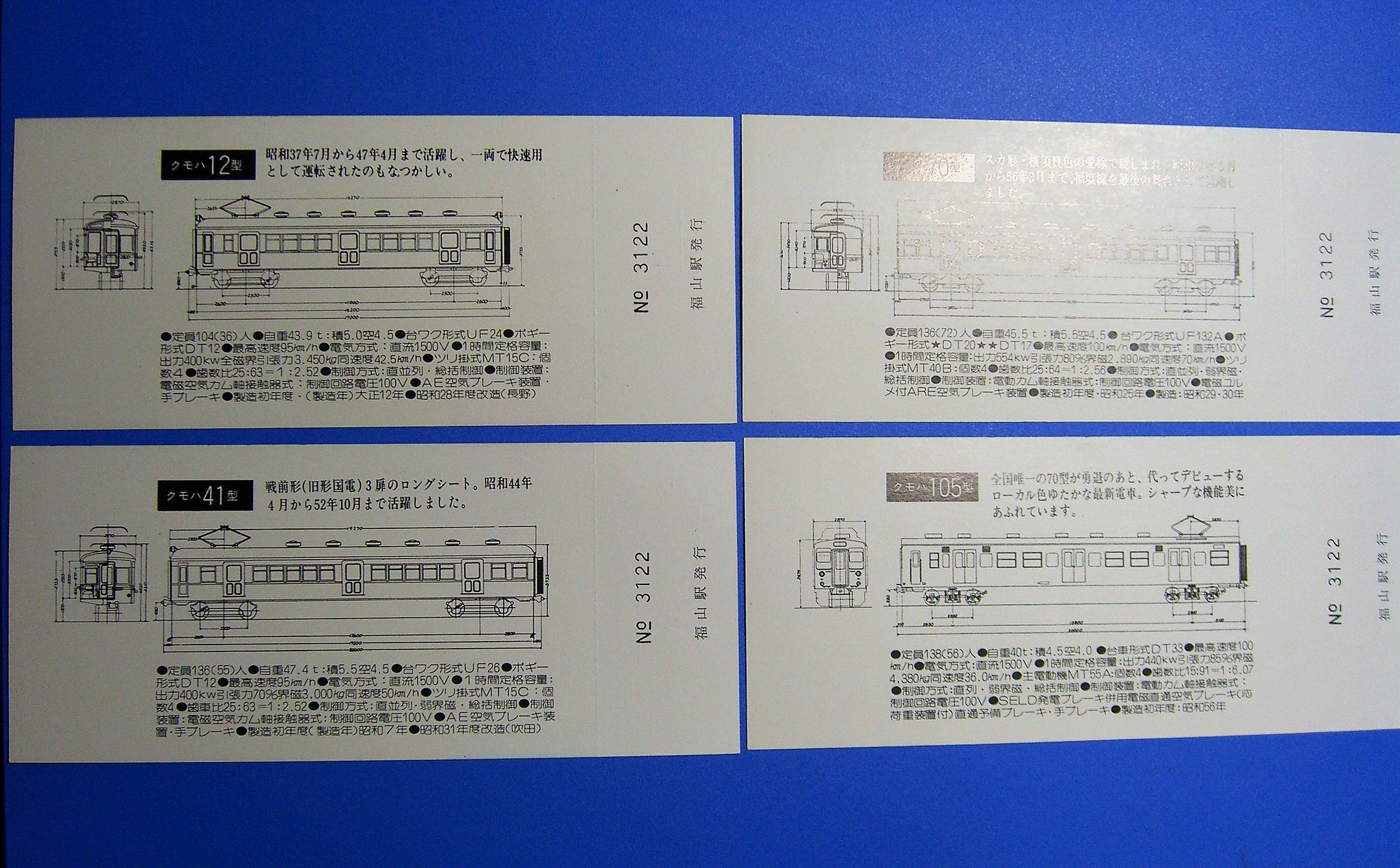 記念入場券裏面