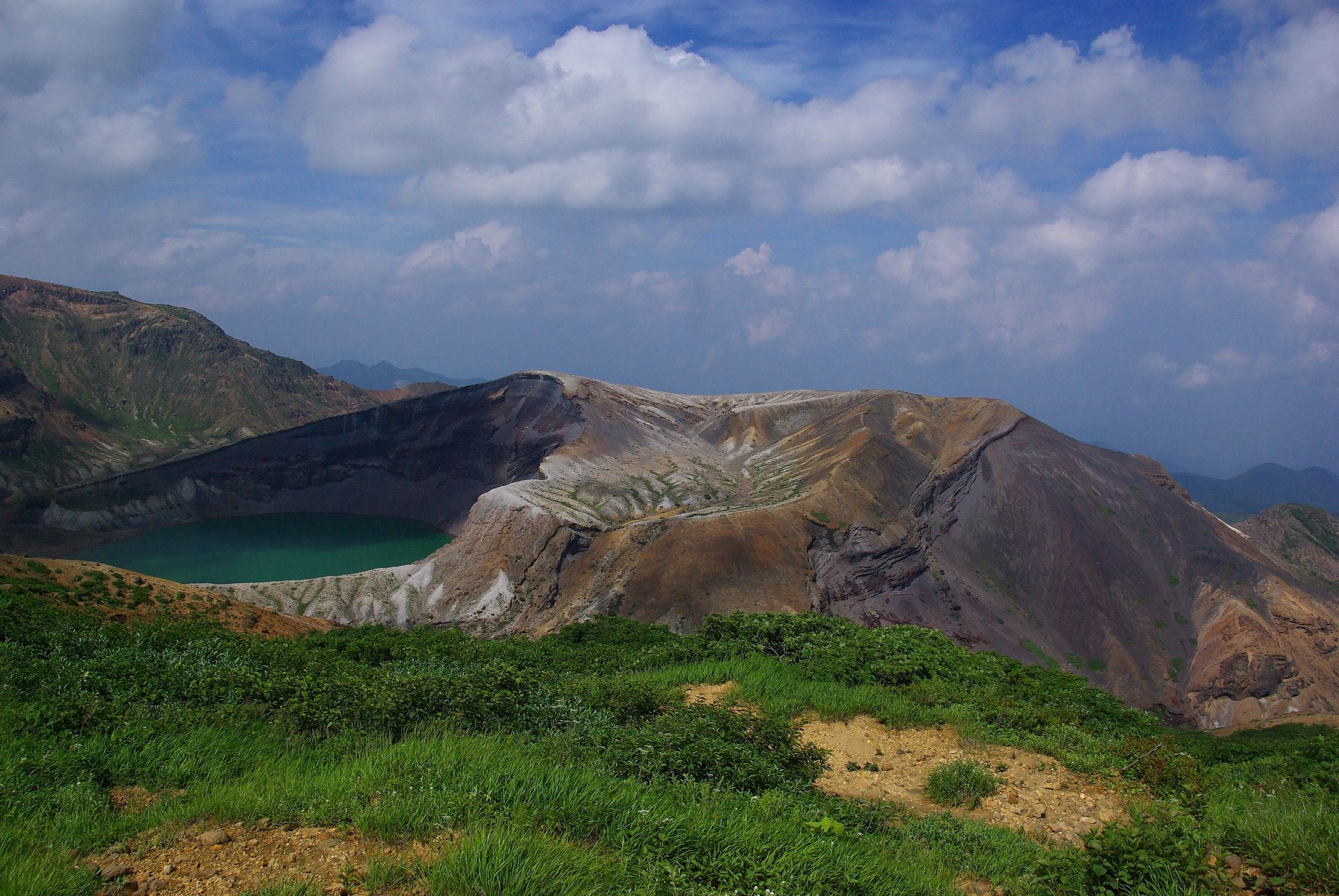 蔵王：馬の背・お釜・刈田岳