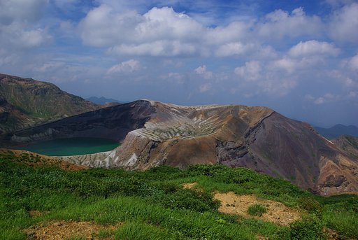 蔵王：馬の背・お釜・刈田岳