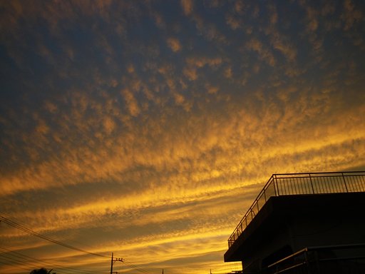 昨日の夕暮れ