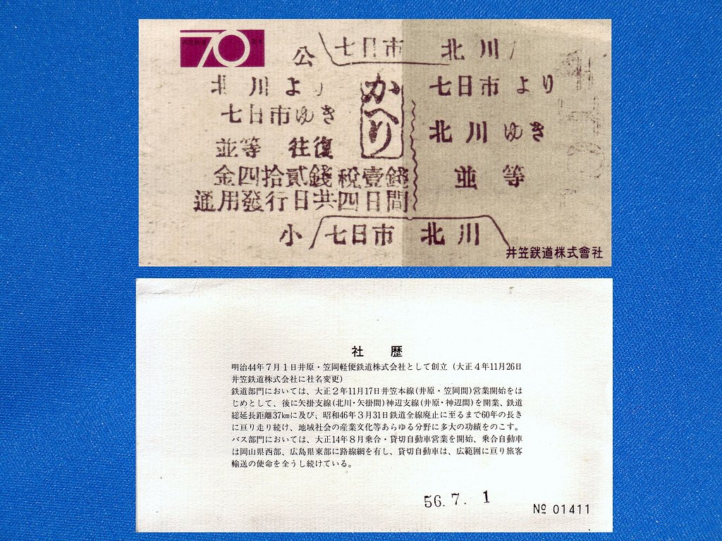 記念乗車券