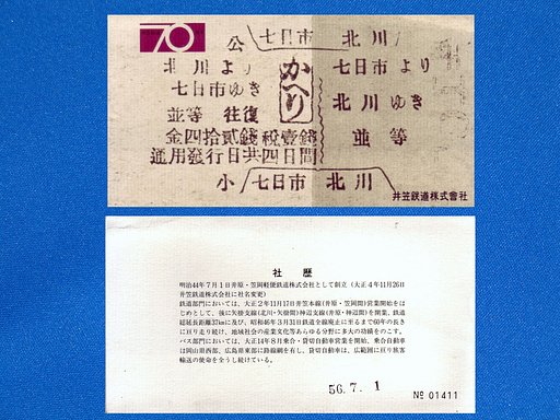 記念乗車券