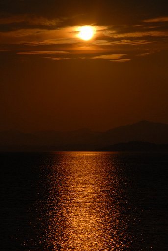 宍道湖夕景