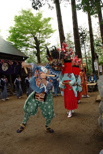 【祭】東京都奥多摩町 川井八雲神社獅子舞