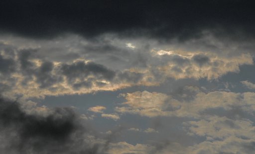 今朝の雲