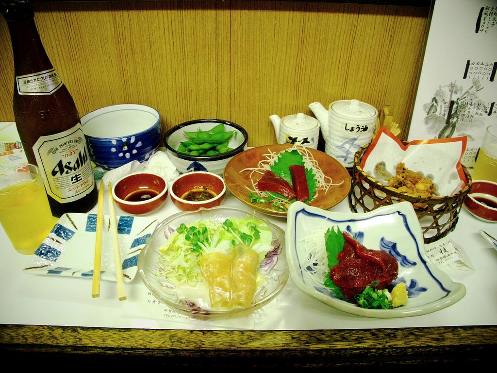 昨夜の居酒屋