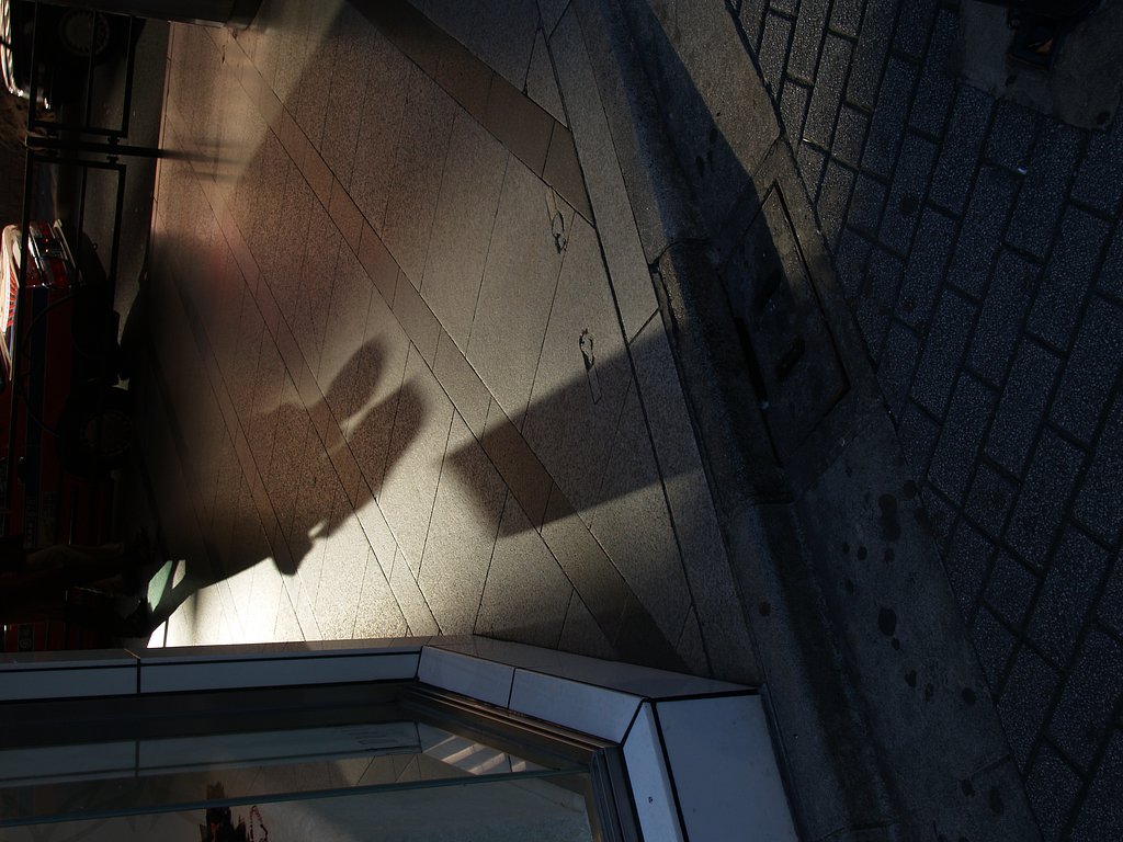銀座にて