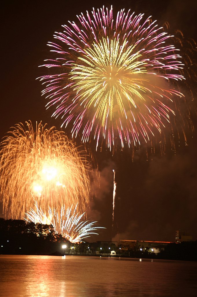 【祭】夏越祭りの花火