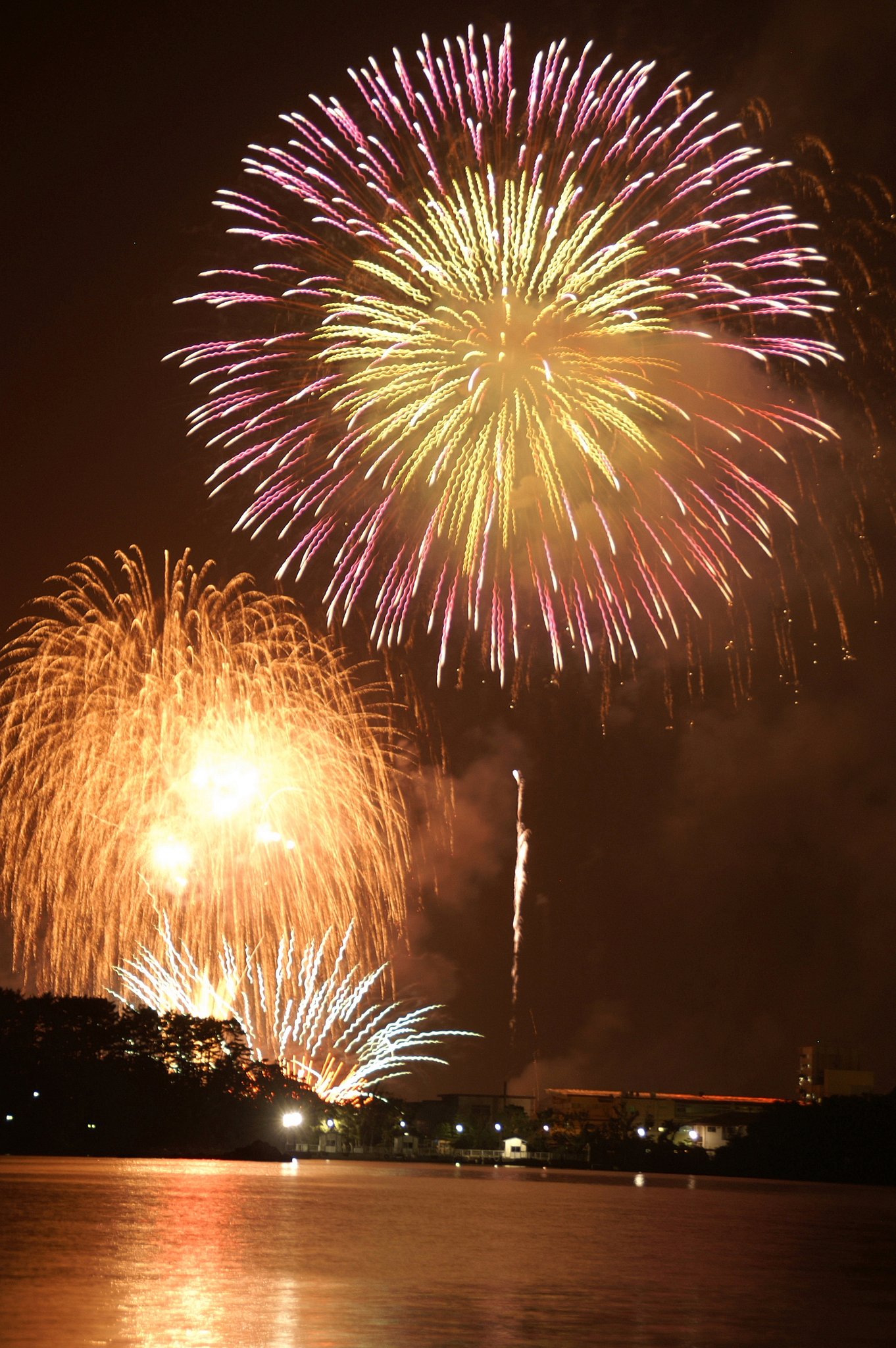 【祭】夏越祭りの花火