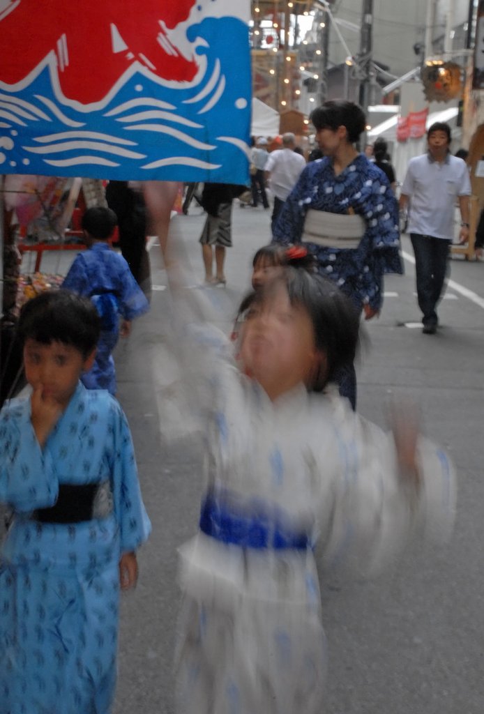 お祭だ