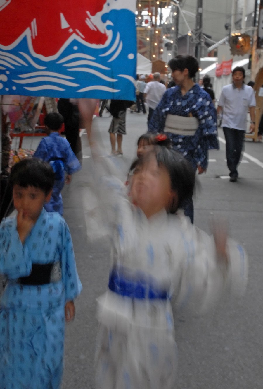 お祭だ