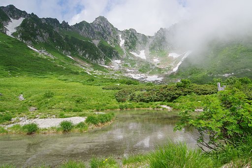 一瞬の晴れ間