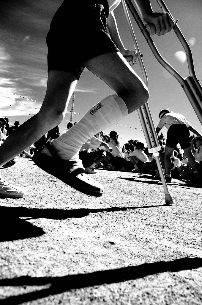 出られない 運動会...