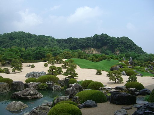 足立美術館の庭園