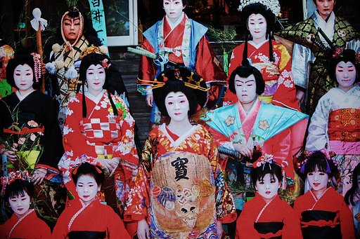 【祭】　夏の日に