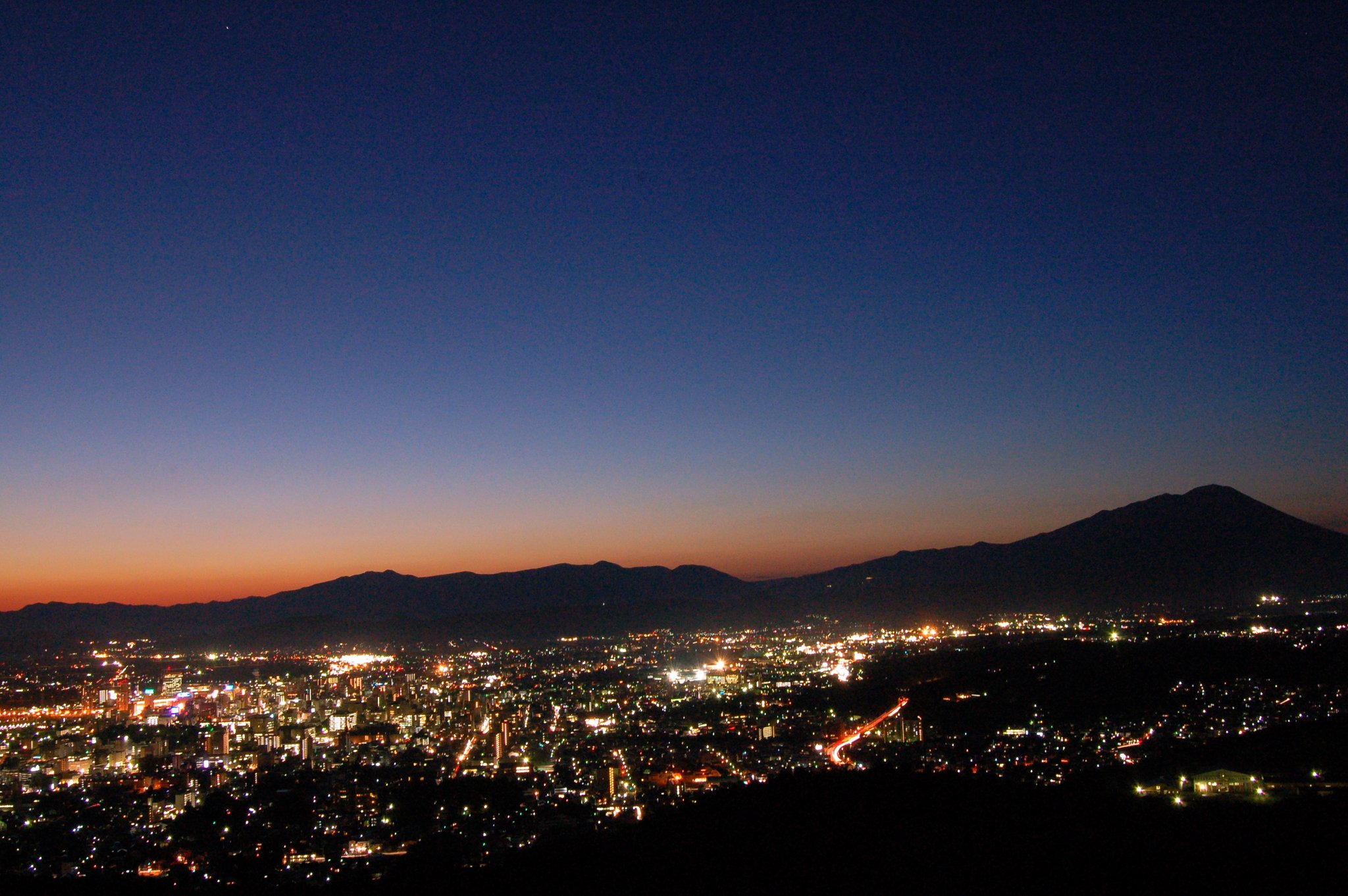 本日の岩手山