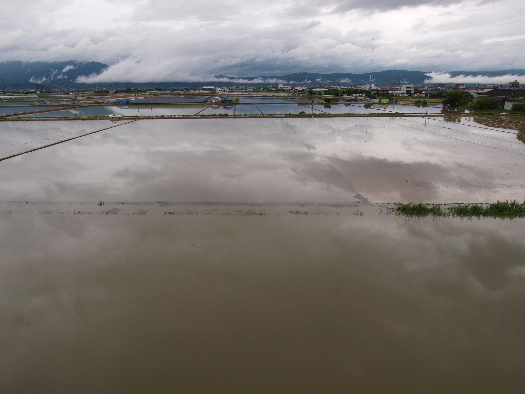 大雨警報発令中！