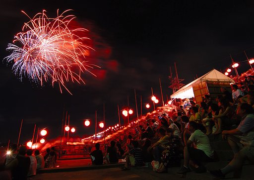 【祭】川祭り
